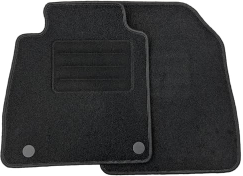 Ecolux Samt-Automatten passend für Mitsubishi COLT VII (2008-2012) Vorne - 2 Stück