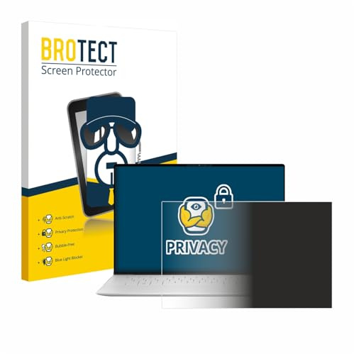brotect Protection Anti-Espion pour Dell XPS 13 9340 Non-Touch | Anti-Spy Protection d'écran Made in Germany Privacy Film Écran de Confidentialité Clair
