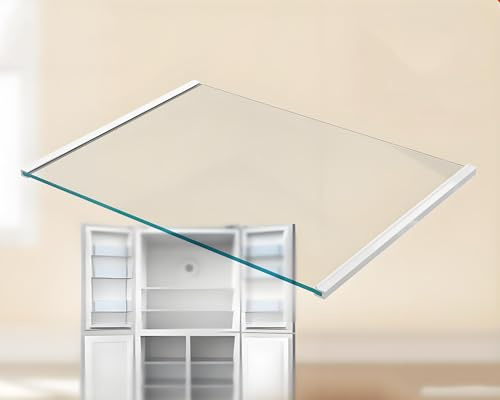 HMBEST Anpassen Kühlschrank Glasplatte Ersatz Kühlschrank Einlegeboden Glas Glasplatten & Kühlschrank Ersatzteile
