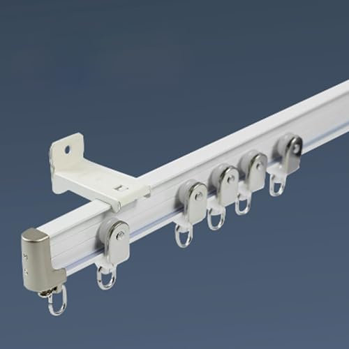 Asta per tenda da doccia curva per lucernario Barra Cortina Spirit Curva flessibile per tenda da soffitto per soggiorno bagno camera da letto