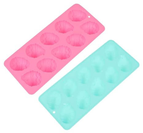 NAMOARLY 2pcs Silicone Dinosaur Egg Cake Mould for DIY Baking Jelly Mousse Moulds