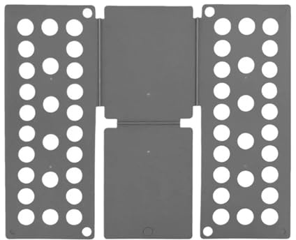 Planche à plier les chemises, facile et rapide, planche le linge, plieuse en plastique for vêtements adultes, outil de rangement Pour Vêtements(Color 7)