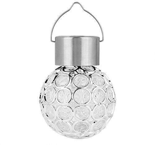 TOPINCN Lámpara Solar Bola Jardín Patio Patio Paisaje Luces Colgantes Iluminación Led