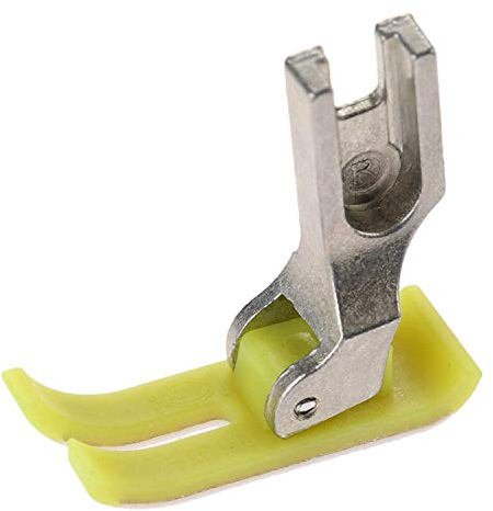 La Canilla ® Teflon-Nähfuß für industrielle Nähmaschinen Juki Brother Consew Alfa für Lederstoffe, Jeans mit Antihaftbeschichtung