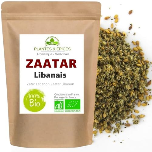 Mélange Zaatar/Za'atar Libanais Qualité Premium - Sachet Fraîcheur Hermétique Refermable (100g)