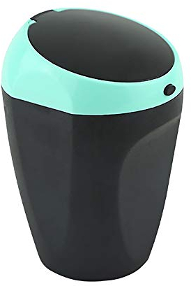 YMZ Creativity Aschenbecher fürs Auto, einfach zu tragen, Metall-Aschenbecher, Kunststoff, temperaturbeständig, blau Einheitsgröße