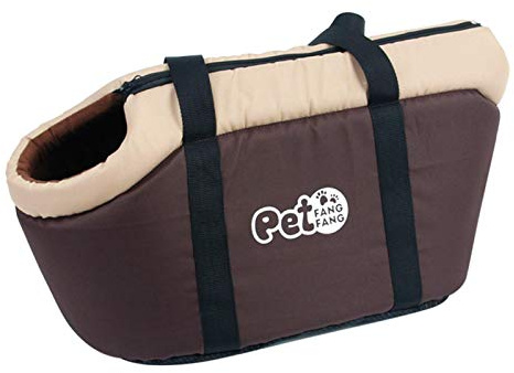 Sac de Transport pour Animal de Compagnie - Mains Libres - Pliable - Maille Respirante - pour Petits Chiens et Chats