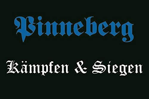U24 Drapeau de Pinneberg - Combattions et victoires - Qualité supérieure - 30 x 45 cm