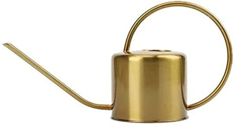 WWAGO Regaderas Regadera Regadera De Color Cobre Regadera De Metal con Regadera para Plantas De Pico Regadera para Plantas De Interior Regadera Bote de aspersión Regadera para Flores