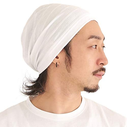 CHARM Leichte Sommer Mütze für Damen - Herren Slouchy Mütze Stretchy Slouch Strickmütze aus 100% Baumwolle Chemo Hut