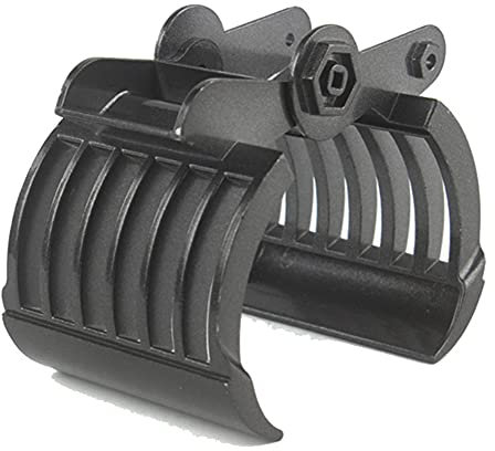 Karriter Metal 570 Simulation Greifer Hand für 570 1570 Bagger Spielzeug 1/14 16 K RC Autoteile, Schwarz