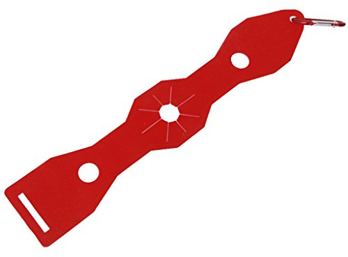 Mealoodiousmusea 1 x Kunststoff-Kendama-Halter mit Gürtelclip, zufällige Farbe