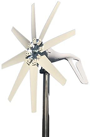 Generador Eolico, 1000W 12V 24V aerogenerador conjunto completo molino de viento MPPT/controlador de carga pequeño generador de viento uso doméstico bajo ruido(Turbine Only,24v)