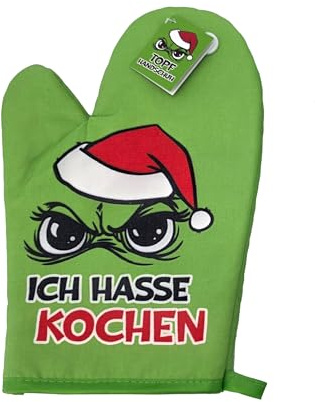 M.Kritzinger's Topfhandschuh Festtags-Muffel (Ich Hasse Kochen)
