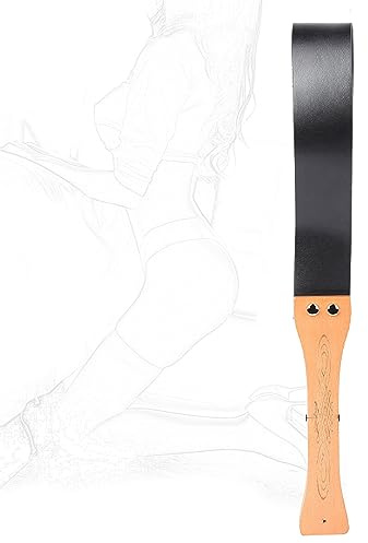 HTdangT Látigo De Paleta SM, Látigo De Cuero, Paleta De Azotes, Fetiche, Juguete Sexual for Azotes, Juego De Roles, Látigo for Adultos, BDSM, Estimulación De Esclavitud, Juguete Sexual