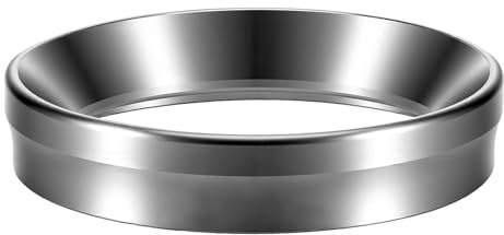 Zocipro Imbuto Dosatore Espresso Magnetico 58 mm, Anello in Acciaio Inox con 8 Magneti, Design a Bocca Larga con Blocco Esterno, Accessorio Barista Leggero per Portafiltro 58 mm