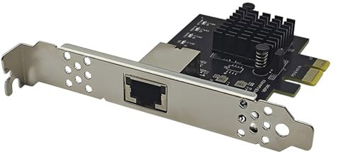 Obotsnoi Scheda di rete Ethernet da 10 Gigabit PCIE4.0 1X 10Gb RTL8127AT Chip Gigabit Ethernet PCIE Adattatore 10000Mbps per adattatore di rete PC