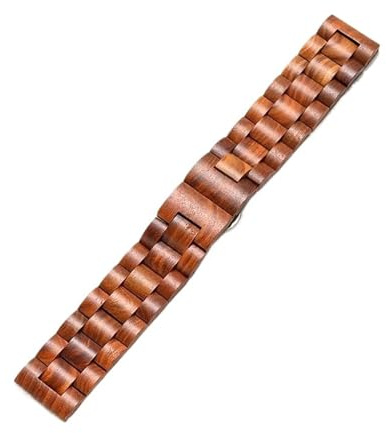 Träarmband 20 mm 22 mm Träarmband Man Kvinnor Snabbkopplingsarmband(Color A,22mm)