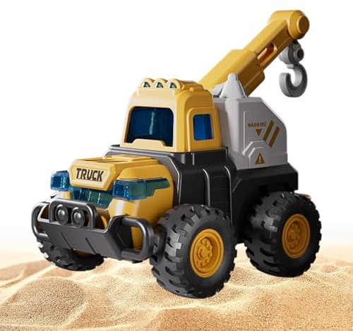 Construction Truck | Sandbox Cars Excavator with Movable Joints - Construction Trucks for Boys | for Party Outdoor Sandbox Play Daycare Playrooms Preschools Girls Boys Birthday
