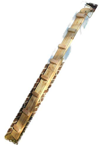 Jennys Tiershop 5 Meter! Katzenleiter Douglasie mit 4 Verbindungsstücken mit großen Bügeln/Katzentreppe, Katzenmöbel (1e)