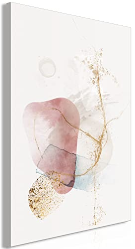 murando Cuadro Acústico Abstracto 80x120 cm espuma acústica absorbe el sonido aislamiento lienzo de 1 pieza Impresión Artística Decoración de Pared geometrico como pintado a-A-10048-b-a