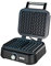 Unold 48275 Belgisches Waffeleisen Brüssel - Doppel-Waffelautomat, Temperaturregler zur Einstellung des Bräunungsgrades, Antihaftbeschichtete Platten, Teigauffang- Vorrichtung, 1.500 Watt, Schwarz