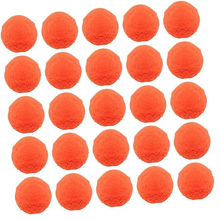 Ciieeo 500stücke Bunter Plüschball Aus Polyester Elastisch DIY-Material Für Kostümzubehör Handbücher Schlüsselanhänger Auto Und Taschenanhänger Kreatives Bastelprojekt
