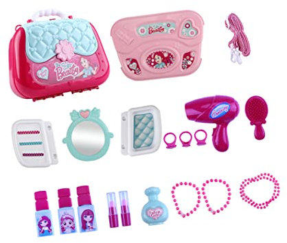 OATIPHO 20-teiliges Make-up-Set Für Jungen Und Mädchen Kosmetik-umhängetasche Simuliertes Beauty-Set Interaktives Kosmetikspielzeug Für Rollenspiele