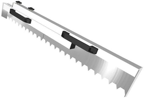 Llana Dentada De Acero Inoxidable Herramientas para Alicatar 30-90cm Ajustable Peine para Mortero(Size:Triangular)