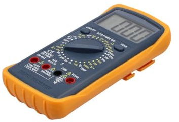 VoltShine Digitales Multimeter mit Frequenz-, Spannungs-, Strom- und Widerstandsmesser - Ideal für elektrische Prüfungen und technische Wartung.