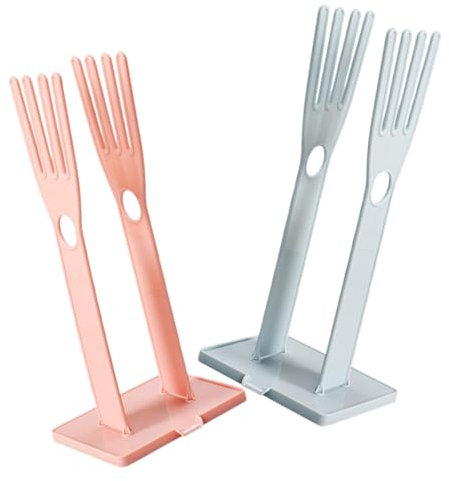 YYLIVING Keep Kitchens Tidy 2 Pack Glove Holder Dish Glove Stand Drying Rack Storage Shelf for Kitchen Towels Cloths
