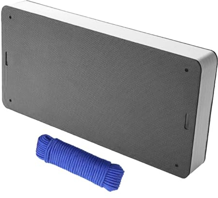 Boat Fenders, Boat Bumpers, Portable Marine Buoys, 3 Layer EVA Flat Fenders with Rope, Marine Dock Guards Prevent Scratches, 50mm Thick Defender Pad for Yacht, Motorboat, Pontoon, Sailing, Dinghies