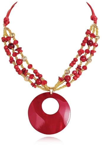 Coiris 3 lager snäcka uttalande halsband för kvinnor bylsig färgglad boho pärlor cirkel skal hänge handgjort halsband smycken för kvinnor