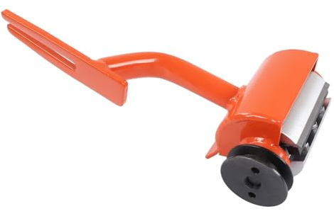 Tbest Scortecciatore per Tronchi – Utensile per Scortecciare Legno in Acciaio con 6 Lame Allungate – Accessorio Multiuso per Piallare, Cippare, Livellare e Scanalare – Compatibile con la Maggior