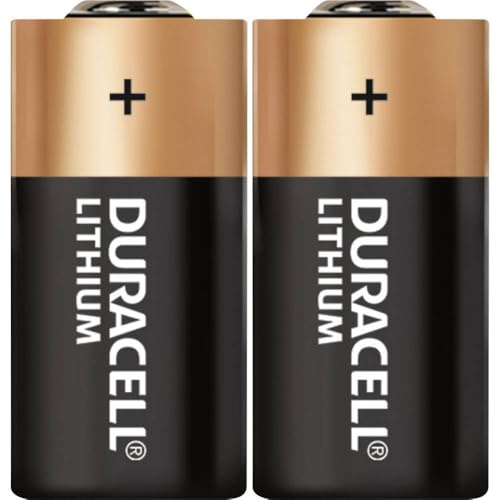 Duracell DUR030480 Photobatterie CR2 Ultra Lithium 3V (2-er Blister) ,Schwarz