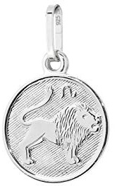 NKlaus Signo zodiacal de Leo plata de ley 925 12mm colgante horóscopo 9141
