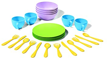 Green Toys Juego de platos Caja cerrada