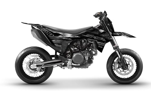 Dekor, Aufkleber passend für KTM 690 SMC-R 2019-2023 - Blackbird Edition Arider (Grau)