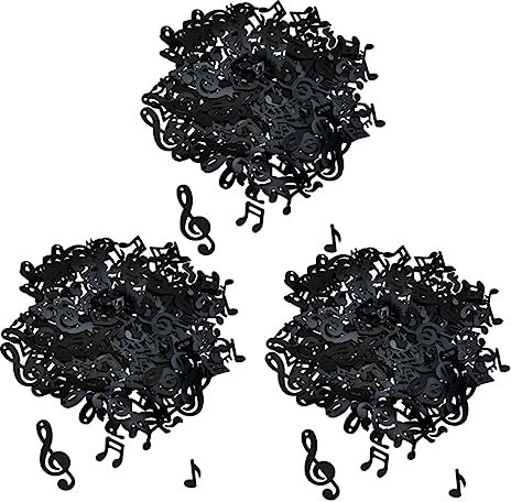 Gatuida 3packungen Notenpapier-konfetti Pack Hochwertige Tischdeko Für Musikpartys Geburtstagsfeiern Babyshowers Und Mehr Bunte Papierschnipsel Für Kreative Dekorationen Und Diy-projekte