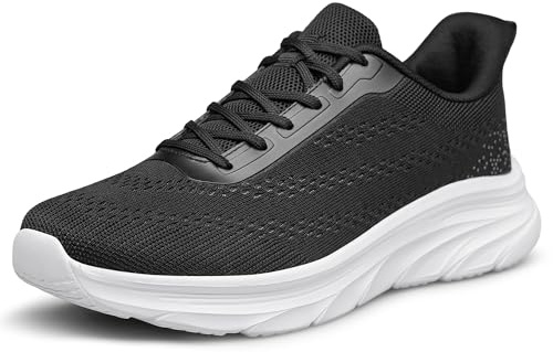 Raoendis Herr Sneakers Sportskor Träningsskor för Herrar Stavgångsskor Promenadskor Lätt att Andas Löparskor Joggingskor Utomhussport