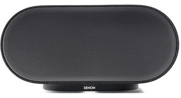 Denon Home 600 Premium Wireless Speaker with Bluetooth, HEOS Multiroom Streaming, AirPlay 2, Built-in Subwoofers & High-Resolution Audio – Charcoal
