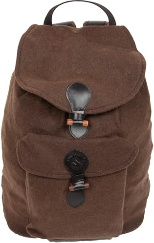 FARM-LAND Jagdrucksack Bradford Braun Loden Leder Rucksack