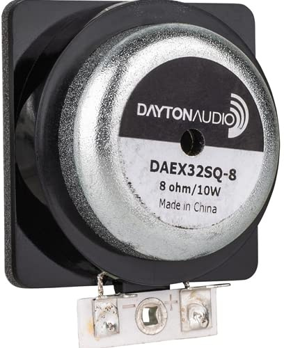 Dayton Audio DAEX32SQ-8 Square Frame 32mm Exciter 10W 8 Ohm