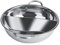 Heaveant Hot Pot Topf, 2 Kammern Edelstahl Hotpot Kocher, Kochgeschirr Hot Pot mit Trennwand für Induktionskochfeld Gasherd (30 cm)