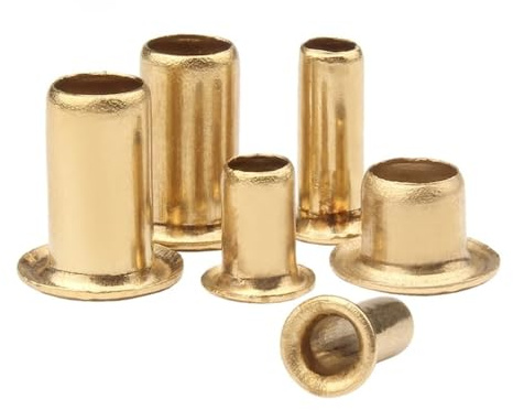 Rivetti tubolari cavi in ​​ottone dorato M3-M6 for PCB(M6x10 50PCS)