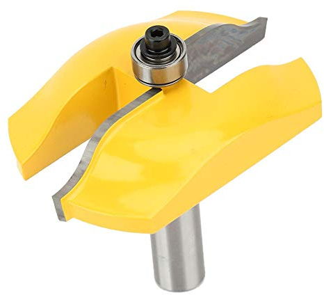 FTVOGUE 1 / 2in Vástago Ranura en T Ranurador Bit Carpintería Ensenada Panel elevado Ranurador Bit Puerta Madera Fresa