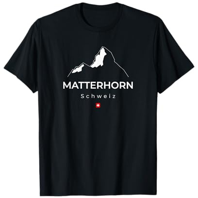 Matterhorn Suisse Montagne Alpinisme Randonnée T-Shirt