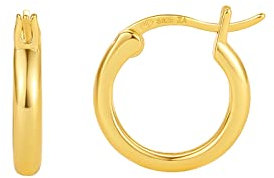 Creolen Silber 925, Klein Ohrringe Set Schmuck Creolen Vergoldet Piercing Ohr Ohrringe Modeschmuck für Herren Damen Geschenke (Sterling-Silber)