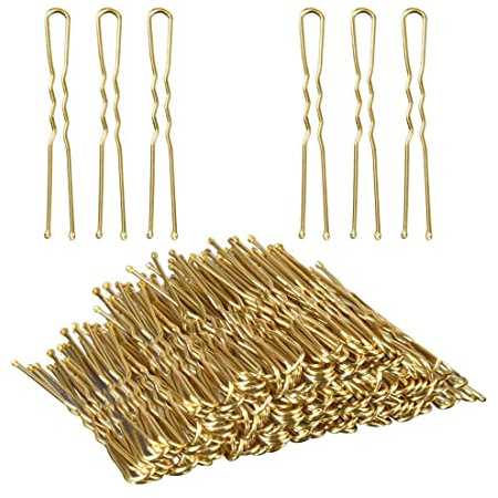 SULIUDAJI 50 Pièces Epingle a Cheveux, Epingle Cheveux Femme, Métal Forme de U Pince Chignon, Pince à Cheveux, Bobby Pins Kit pour Femmes Filles et Salon de Coiffure