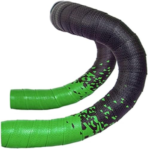 Fahrrad-Lenkerband,Lenkerband, Bequeme Straße Bunte Farbverlaufs-Fahrradbänder / Weiches Anti-Vibrations-Lenkerband Fahrradzubehör for Rennräder (Farbe: Schwarz Rot) (Farbe: Schwarz Rot ( Color : Blac
